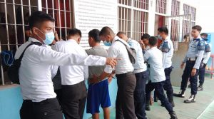 Personil Lapas nunukan Razia Jelang Nataru