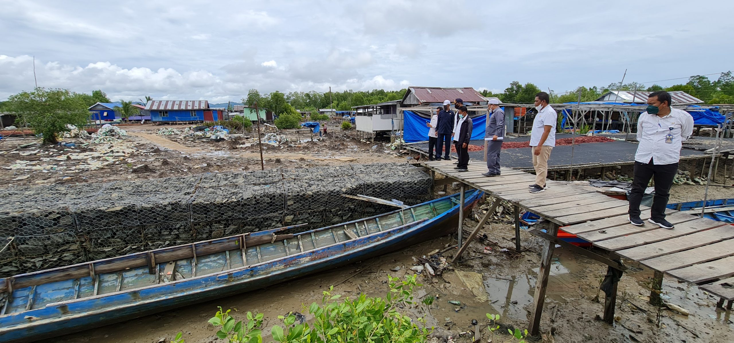 Lokasi Proyek Bronjong Kampung Nelayan