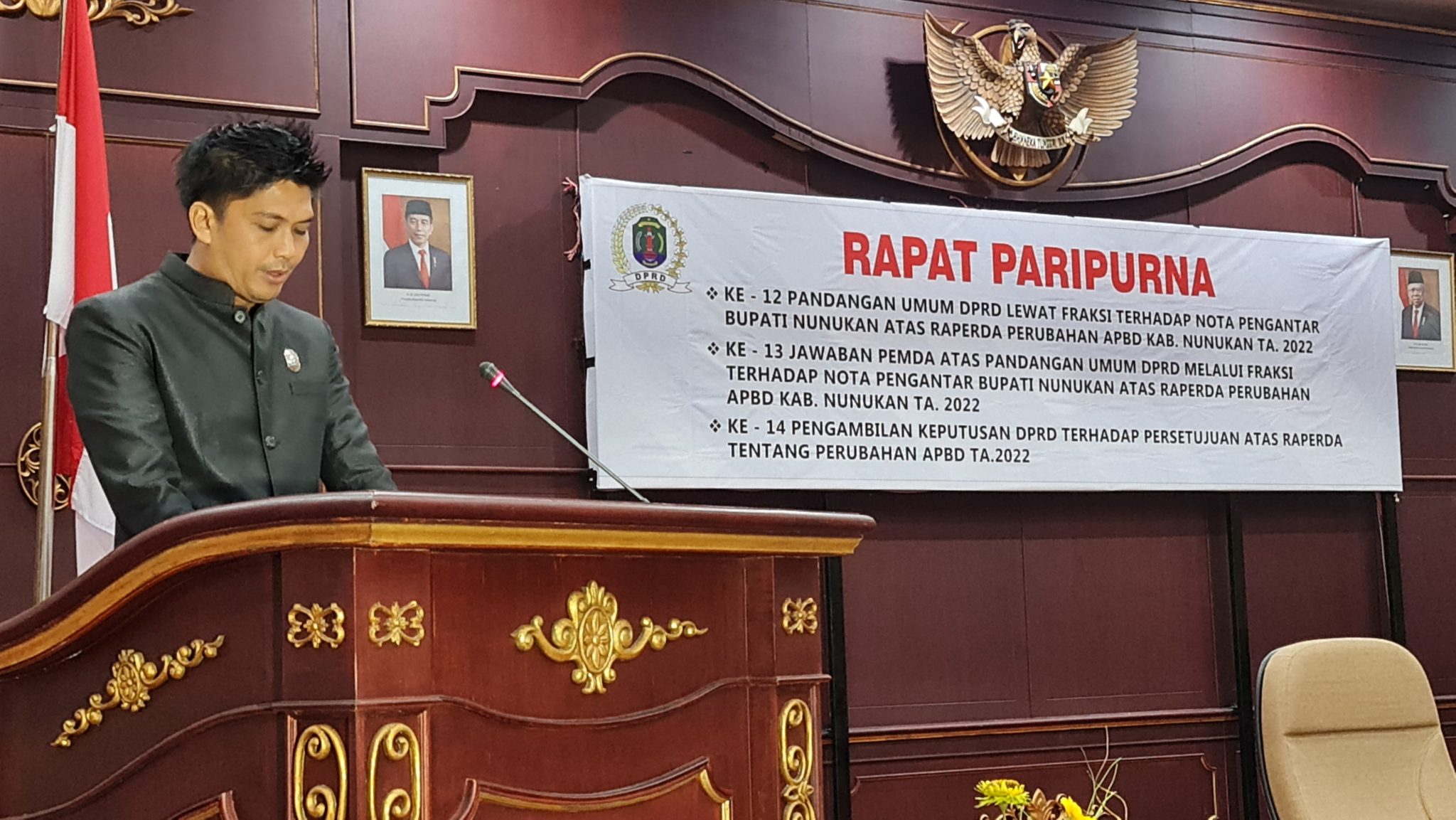 Juru Bicara Badan Anggaran DPRD Nunukan, Ahmad Triady.
