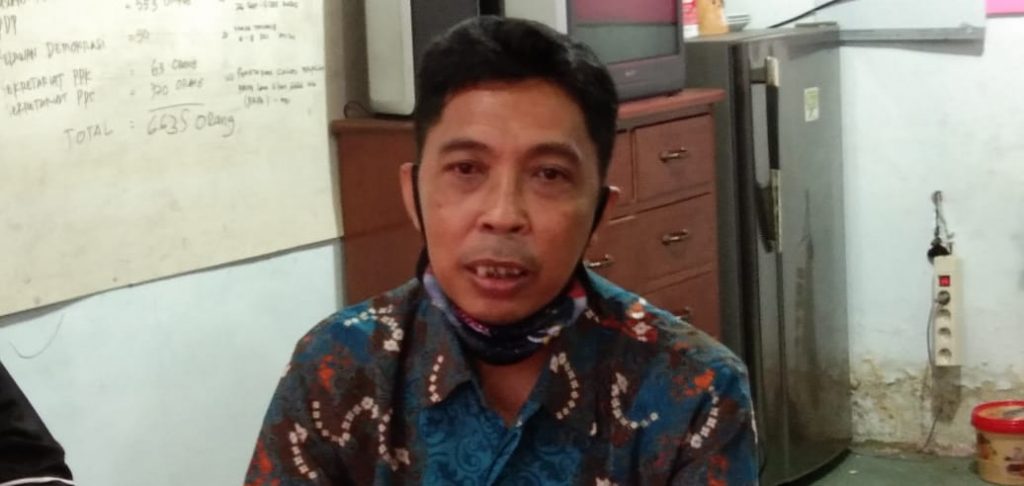 Ketua KPUD Nunukan, Rahman S.P