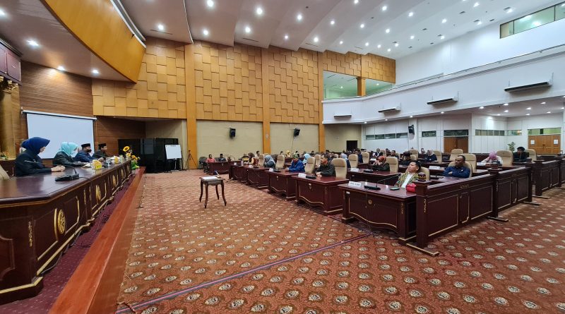 Rapat Paripurna Pengambilan Keputusan DPRD Nunukan