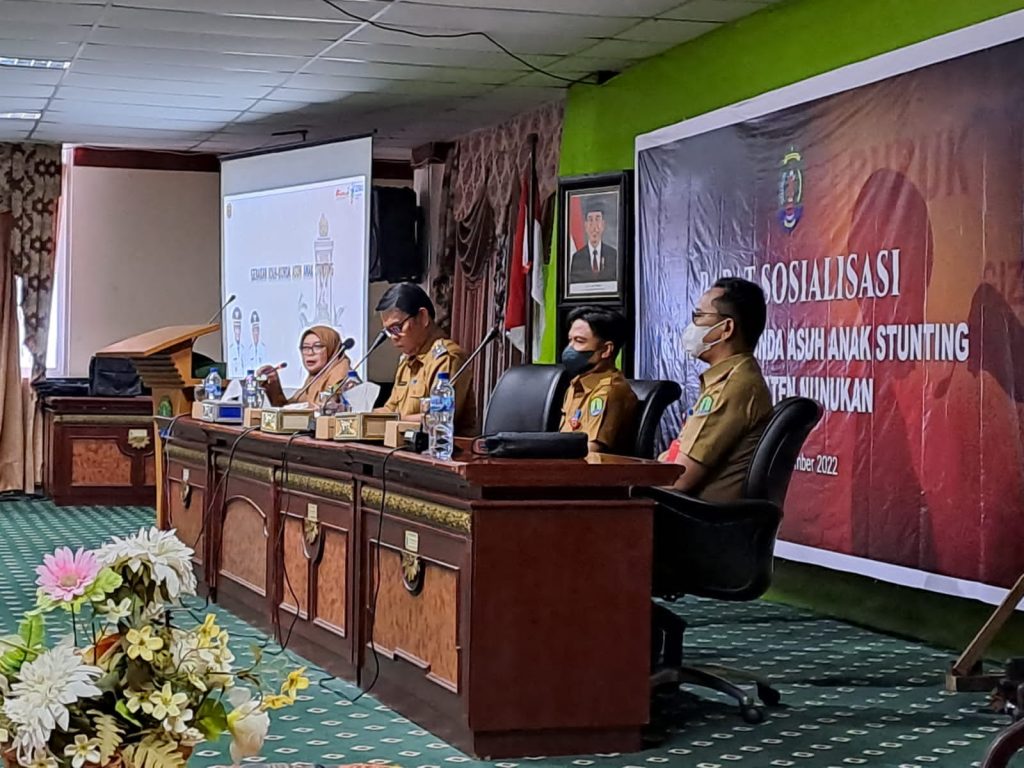 Pemkab Nunukan Siapkan OPD Menjadi Ayah Bunda Asuh Anak Stunting.