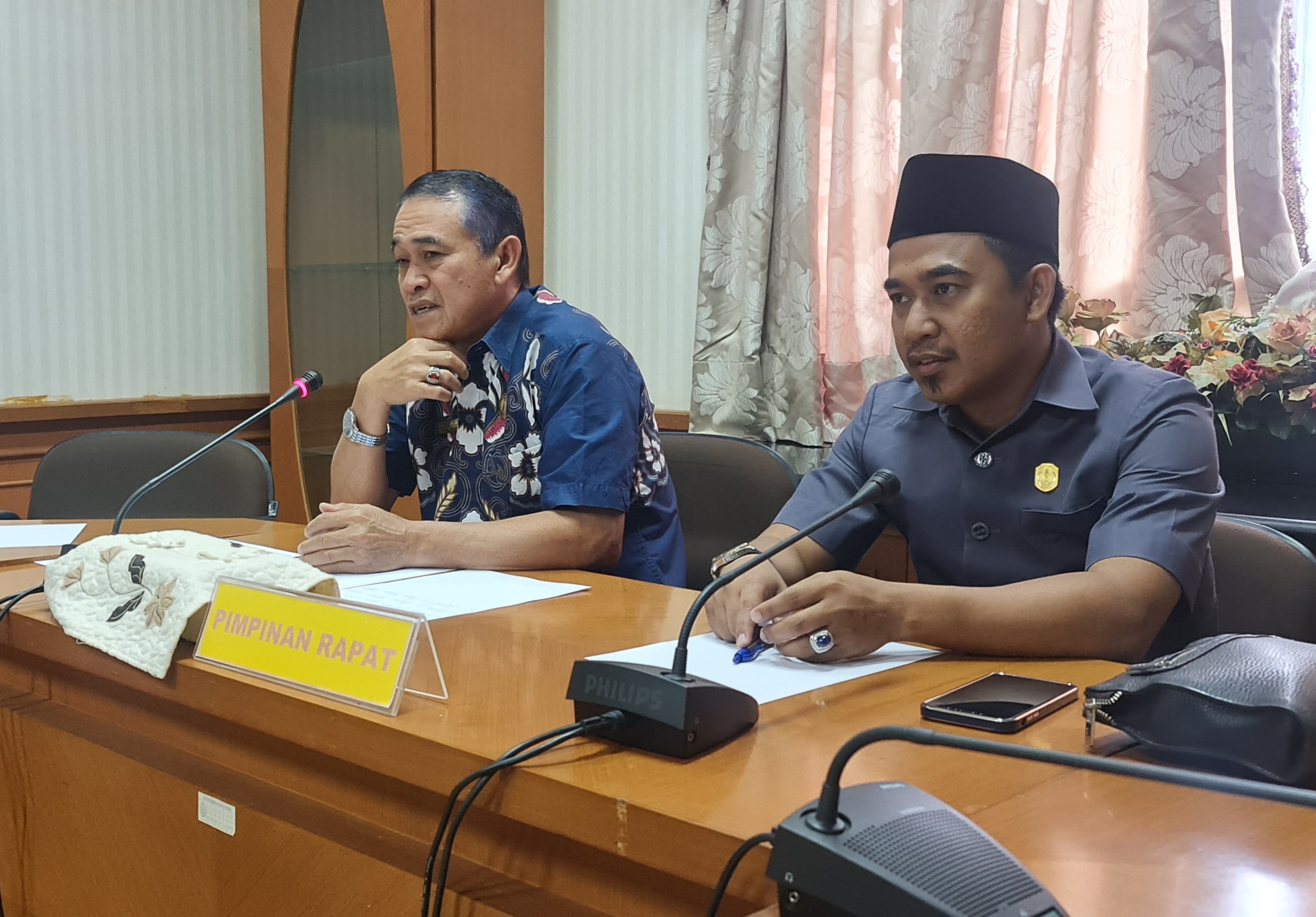 Wakil Ketua DPRD Nunukan Pimpin Rapat Dengar Pendapat dengan Pemkab, dan Pengusahaa APMS Sebatik.