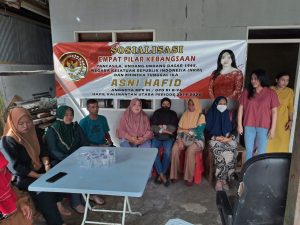 Hj Asni Hafid Sosialisasi 4 Pilar Kebangsaan