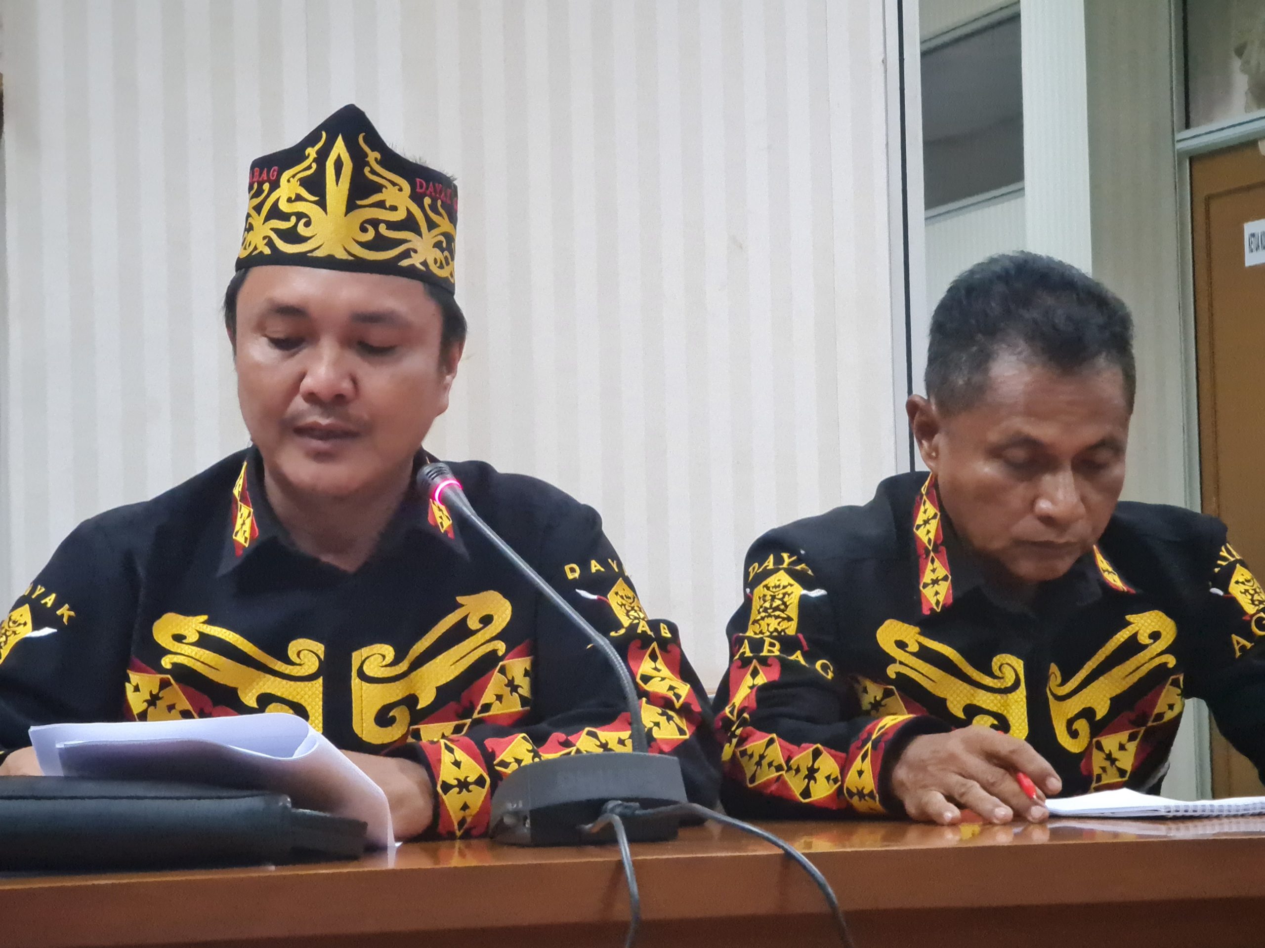 Rapat Dengar Pendapat Rencana Revisi Perda Nomor 16 Tahun 2018, Ini Tanggapan MHA Dayak Agabag Nunukan.
