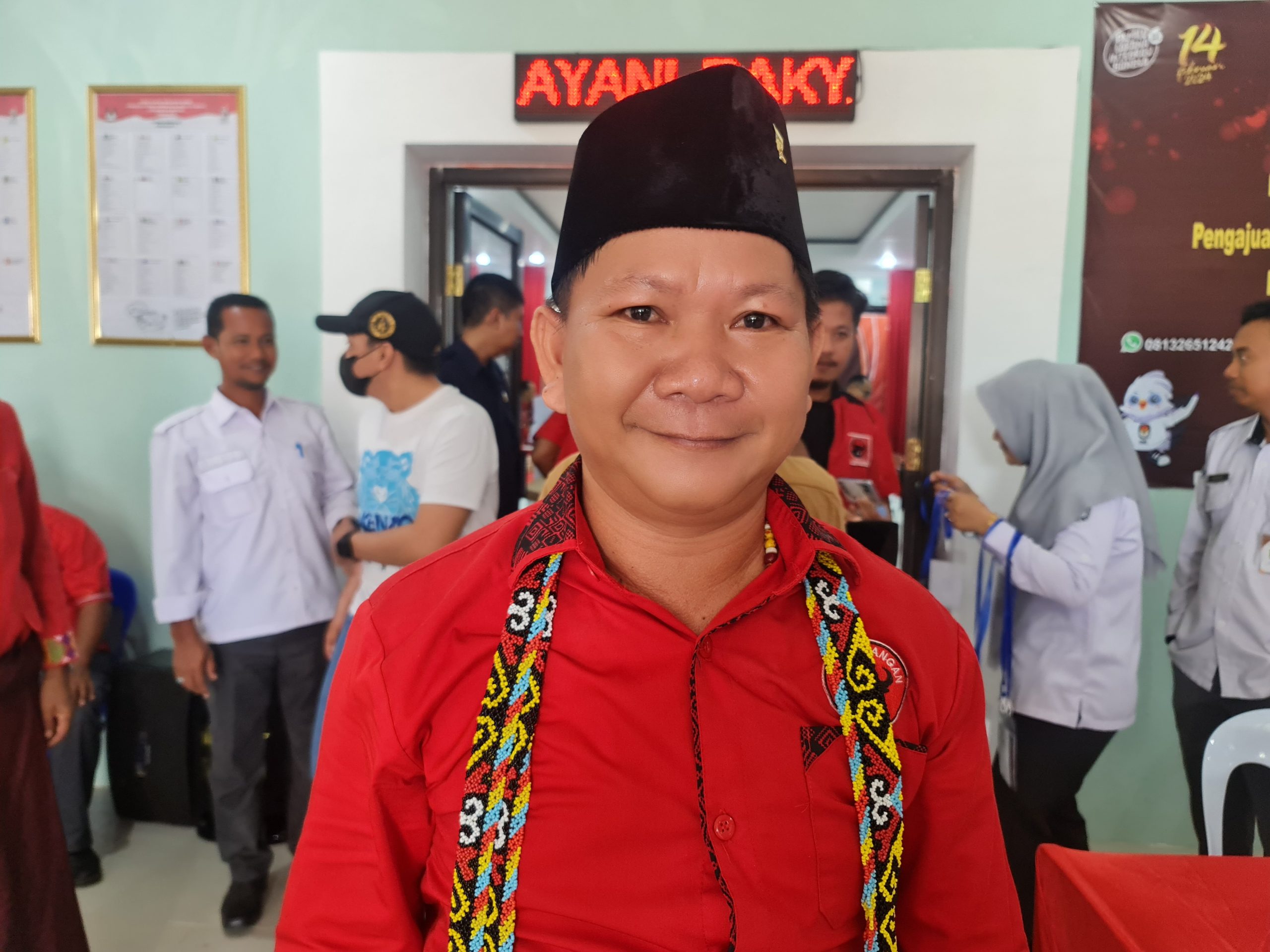 Ketua PDIP Nunukan Lewi, S.Sos