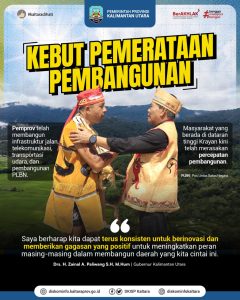 Kebut Pemerataan Pembangunan