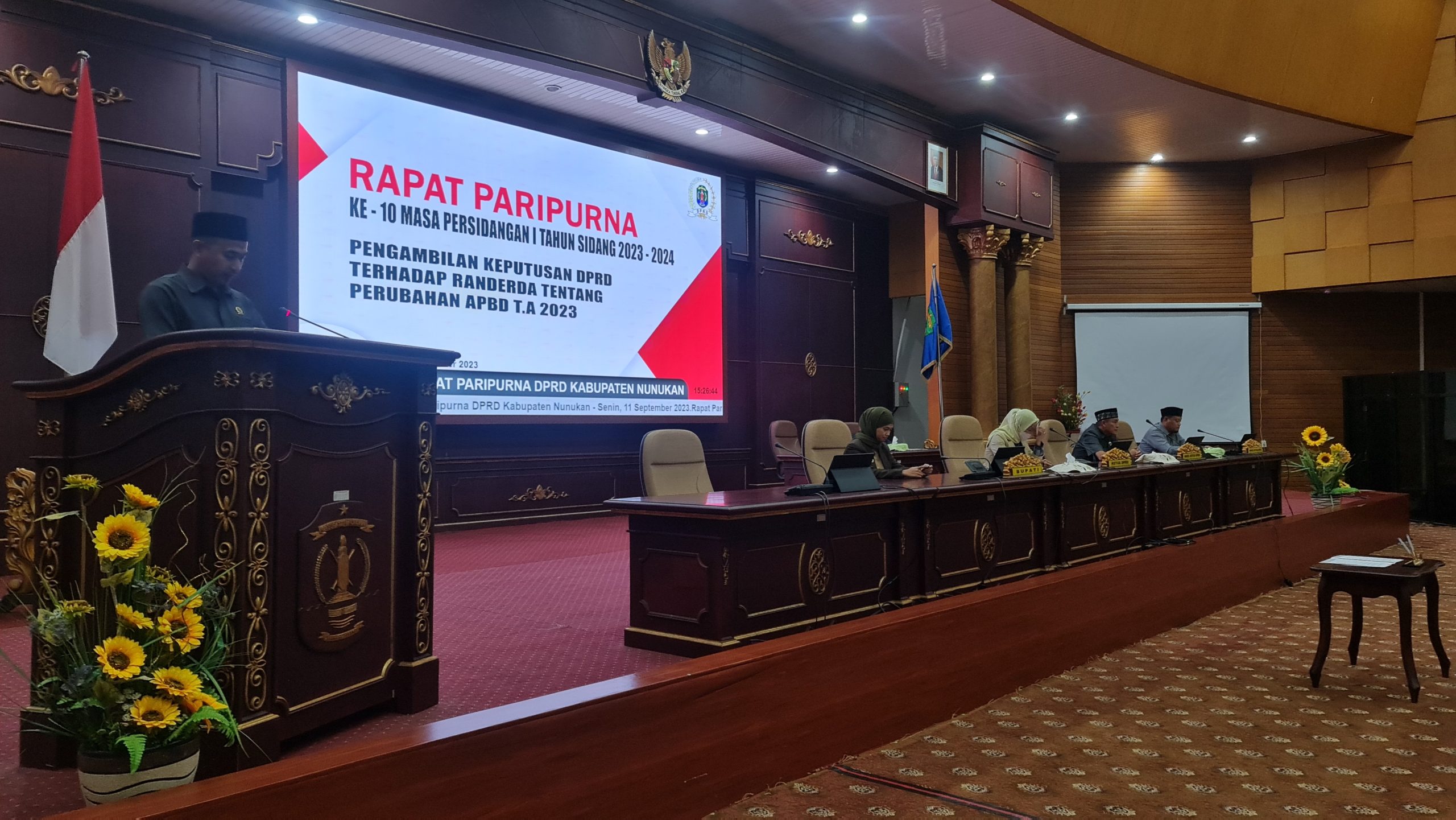 Juru Bicara Badan Anggaran DPRD Nunukan, Hamsing, S.Pi