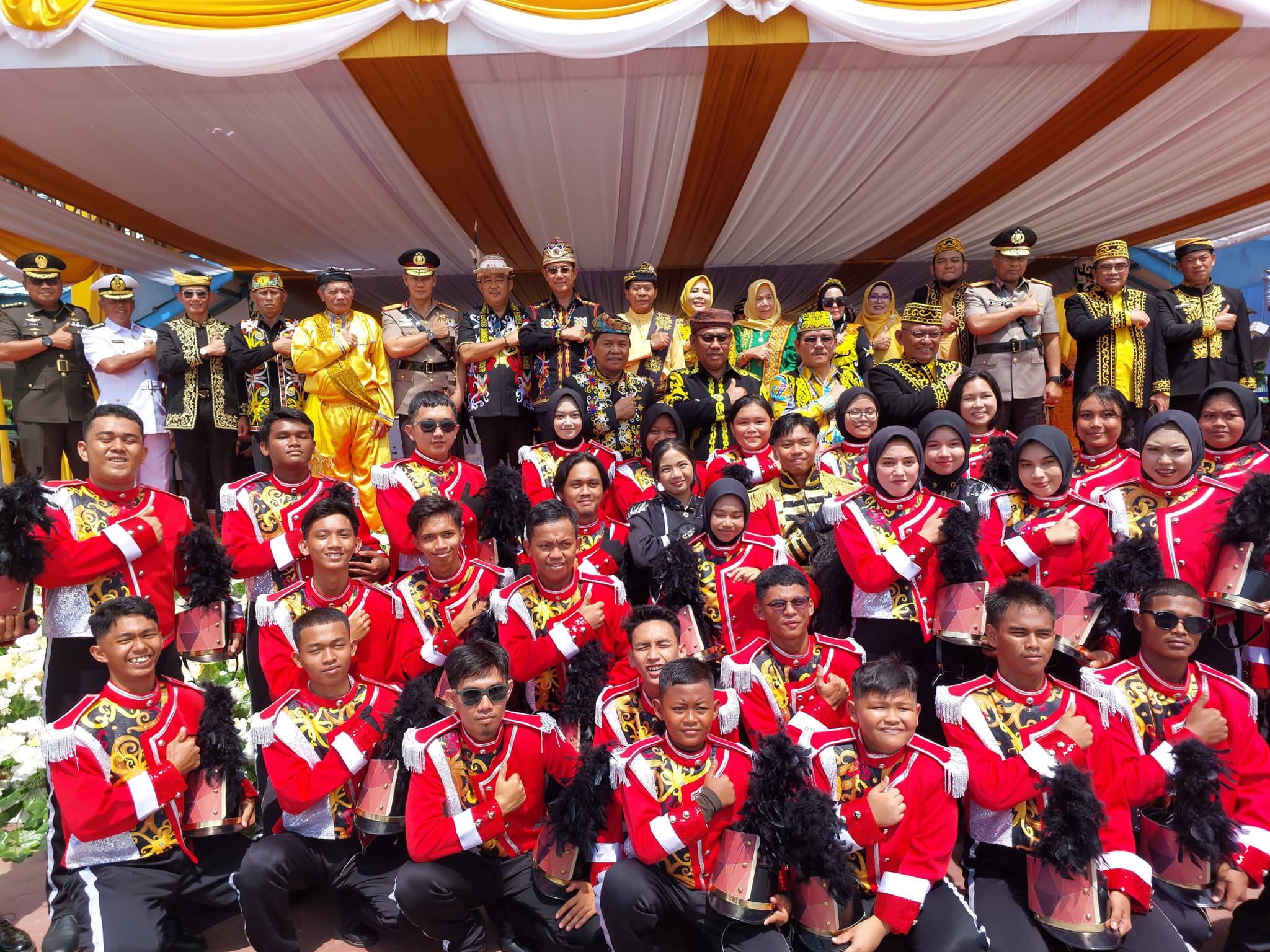 Wakil Bupati Nunukan Hadiri Upacara Peringatan HUT ke 11 Provinsi Kaltara3