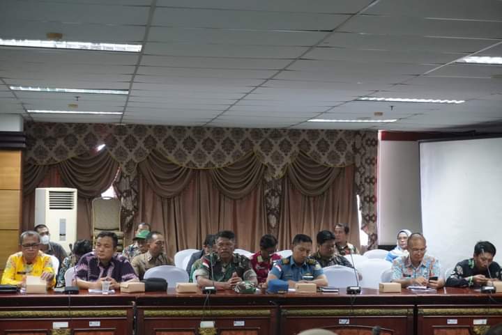 Peserta Ekspose Akhir Rancangan Peraturan Presiden (RPP) Tentang RDTR Kawasan Perbatasan Negara pada WP Tau Lumbis-Labang dan PPU Nunukan di Provinsi Kalimantan.