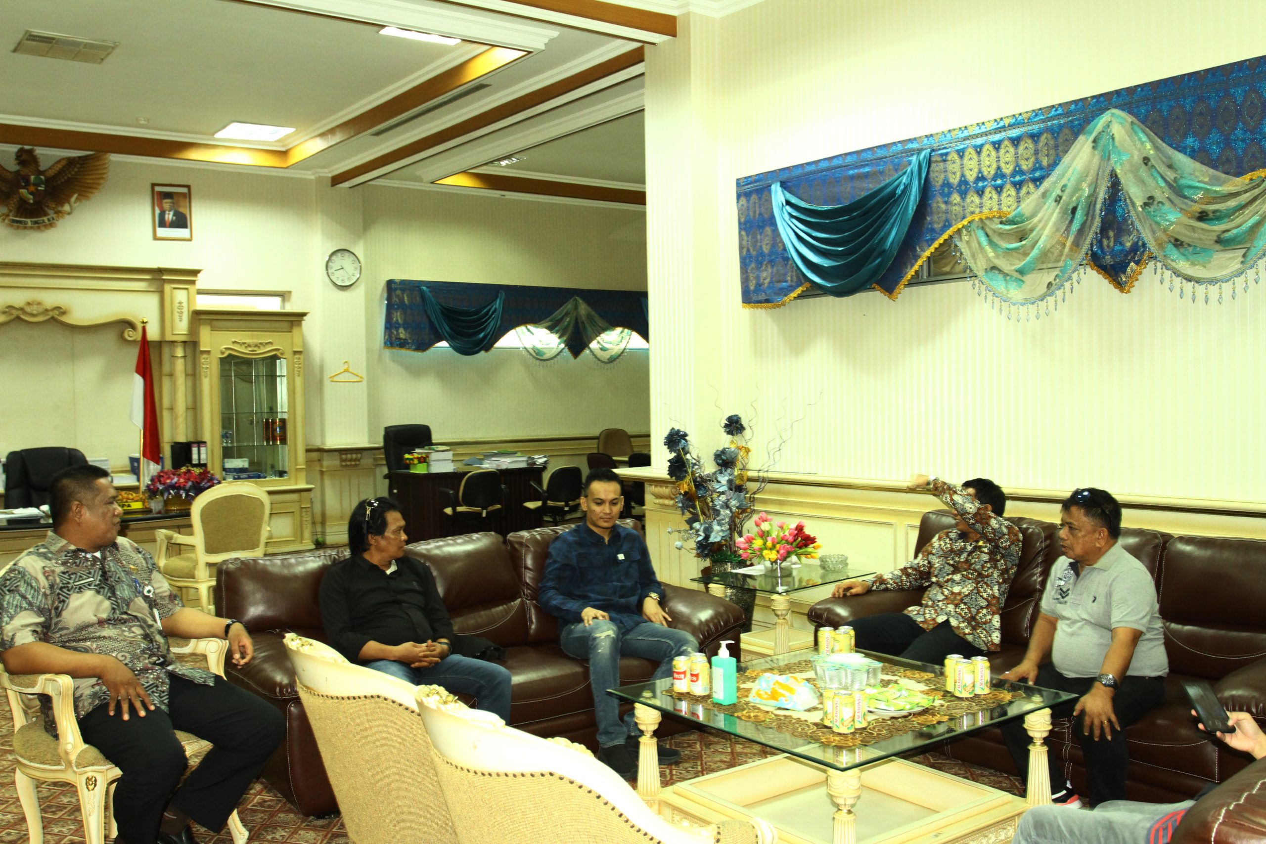 Kunjungan Kerja Anggota DPRD Tolitoli di Kantor DPRD Nunukan.