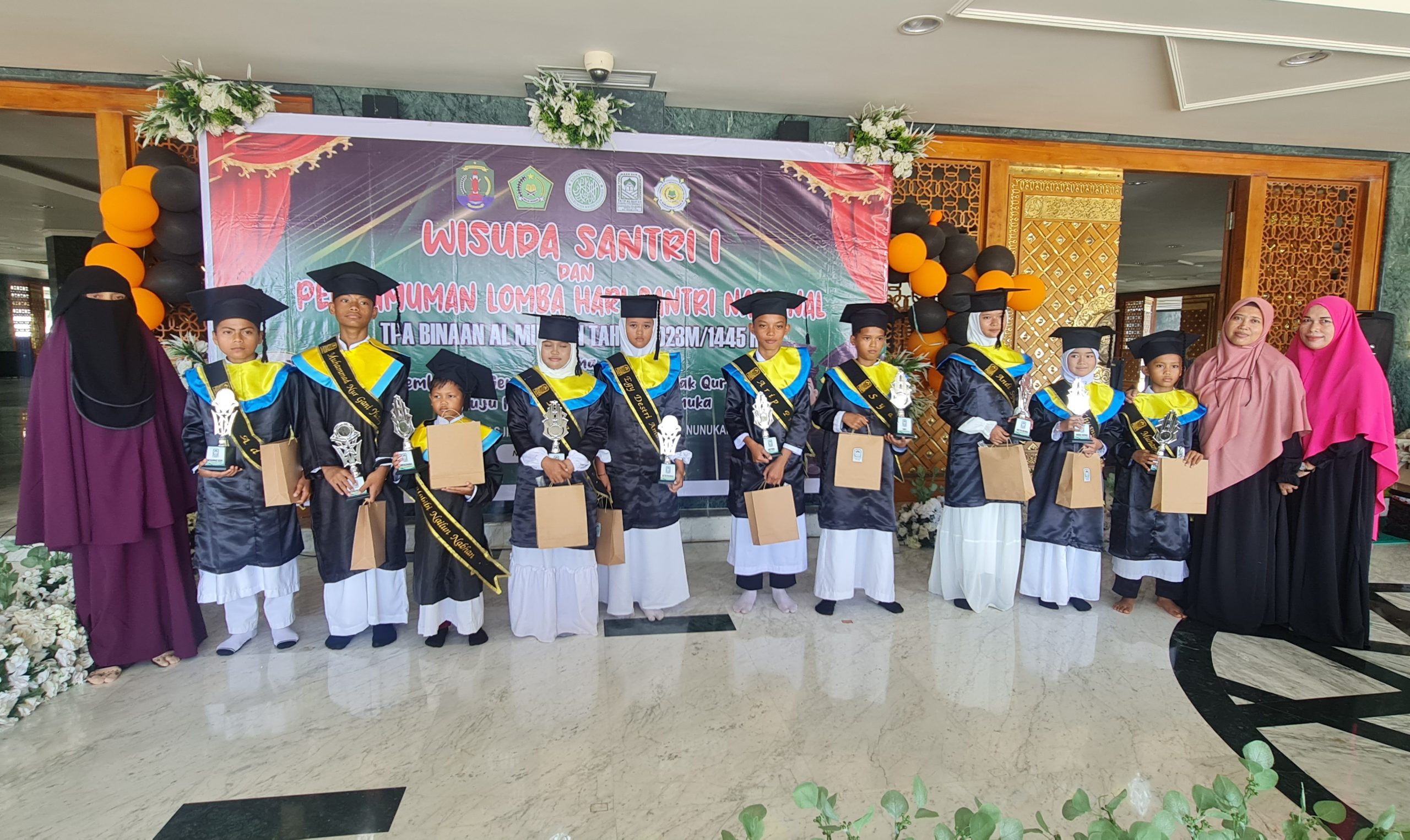 Wisuda Santri Al Mukmin Nunukan Selatan.