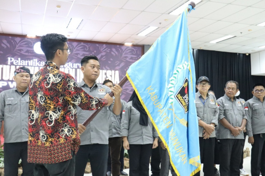 Pelantikan Pengurus PWI Kabupaten Nunukan Oleh Ketua PWI Kalimantan Utara Nicky Saputra