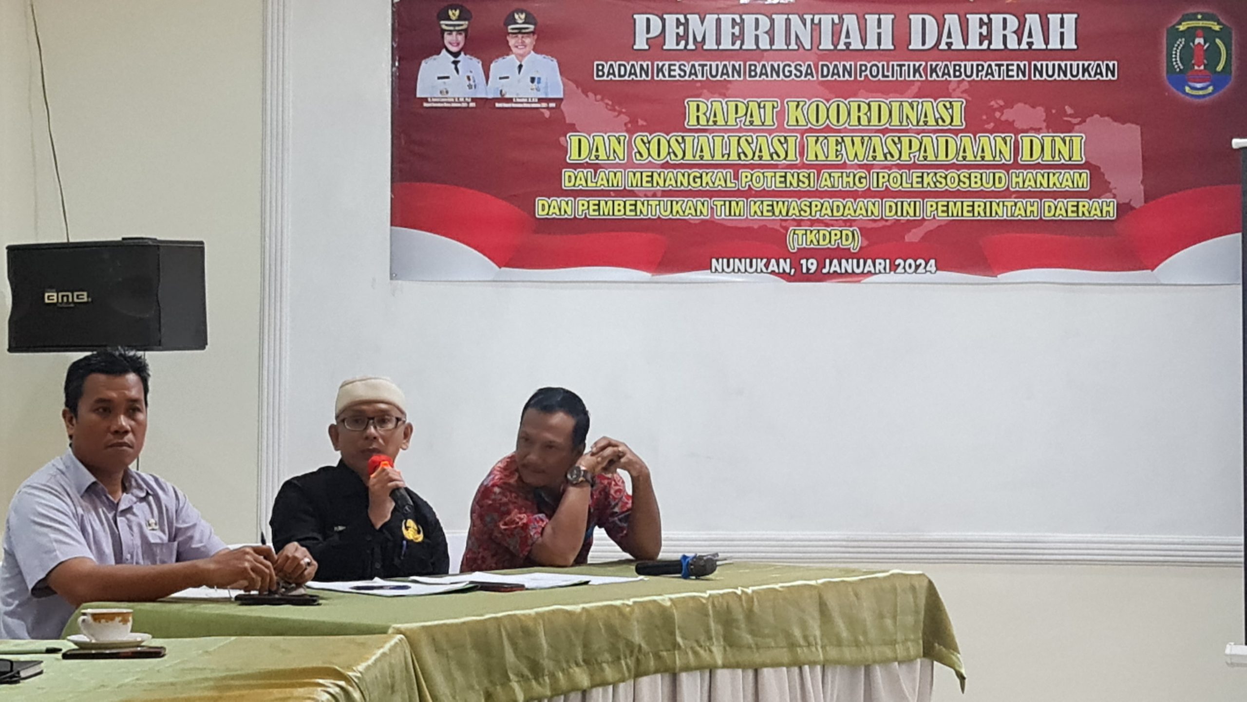 Kepala Kesbangpol Nunukan, Hasan Basri S.IP.