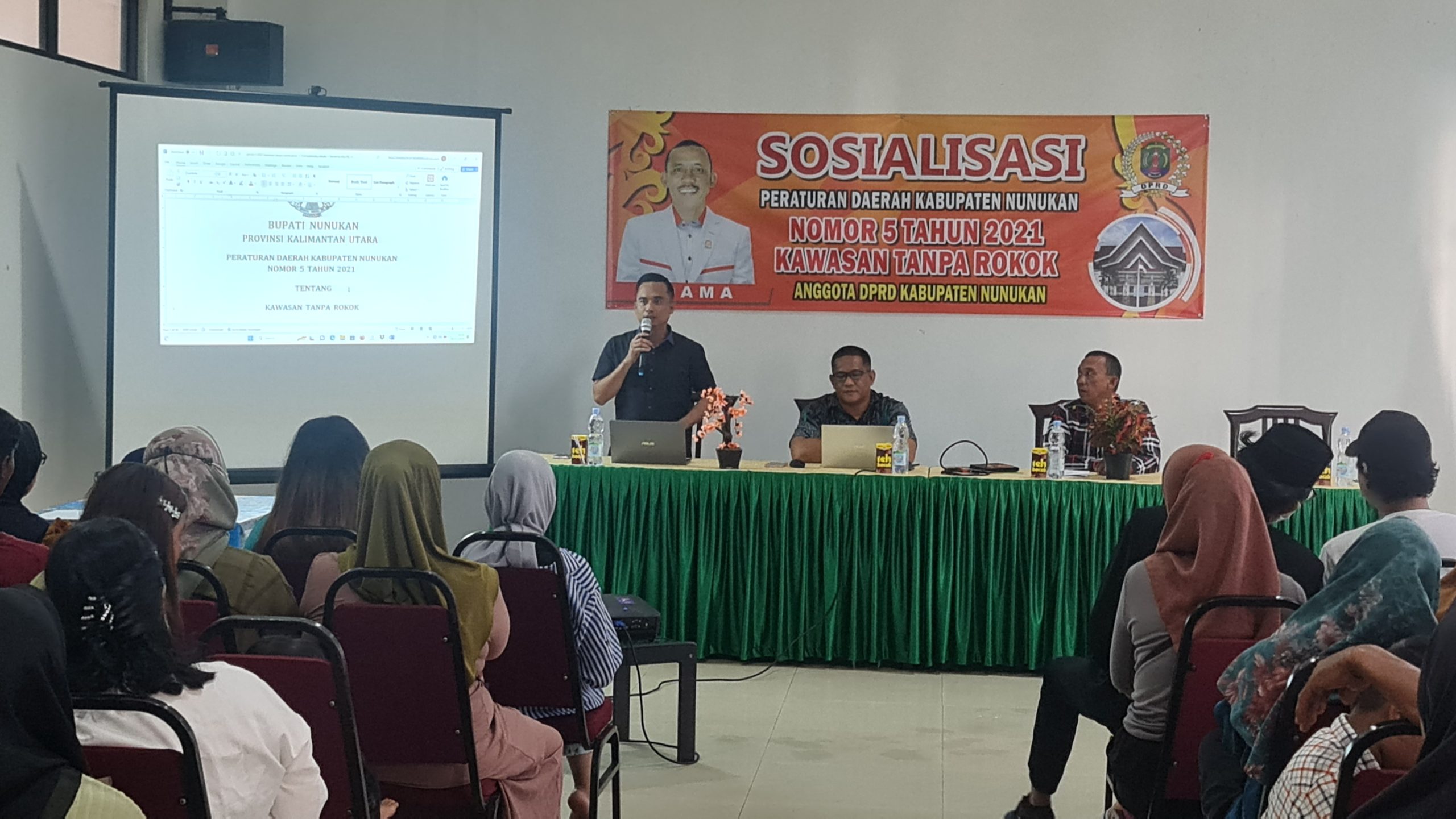 Sosialisasi Perda Kawasan Tanpa Asap Rokok