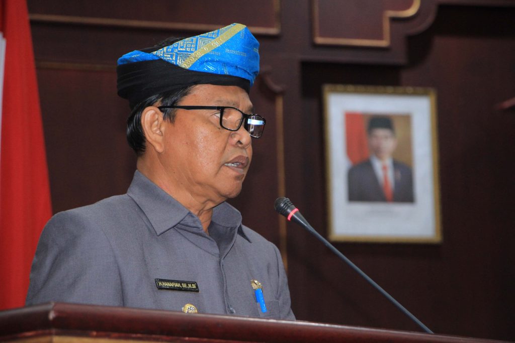 Wakil Bupati Nunukan Hanafiah M.Si