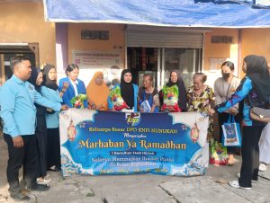 KNPI Nunukan Bagi Sembako Jelang Bulan Ramadhan 1445 H.