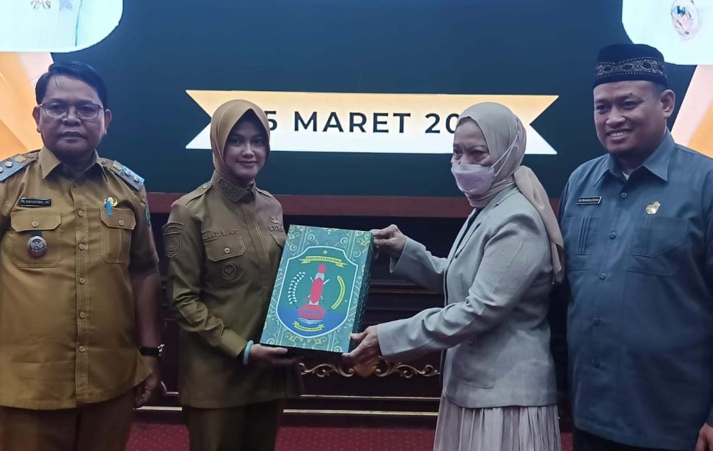 DPRD Nunukan menerima LKPJ Bupati 2023