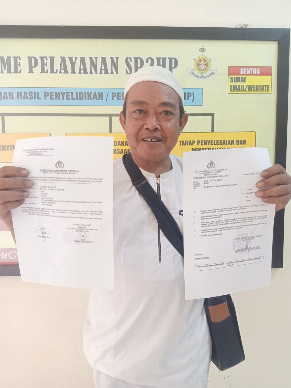 Dewan Penasehat PWI Nunukan, Gazalba Tahir Parenta, SH 