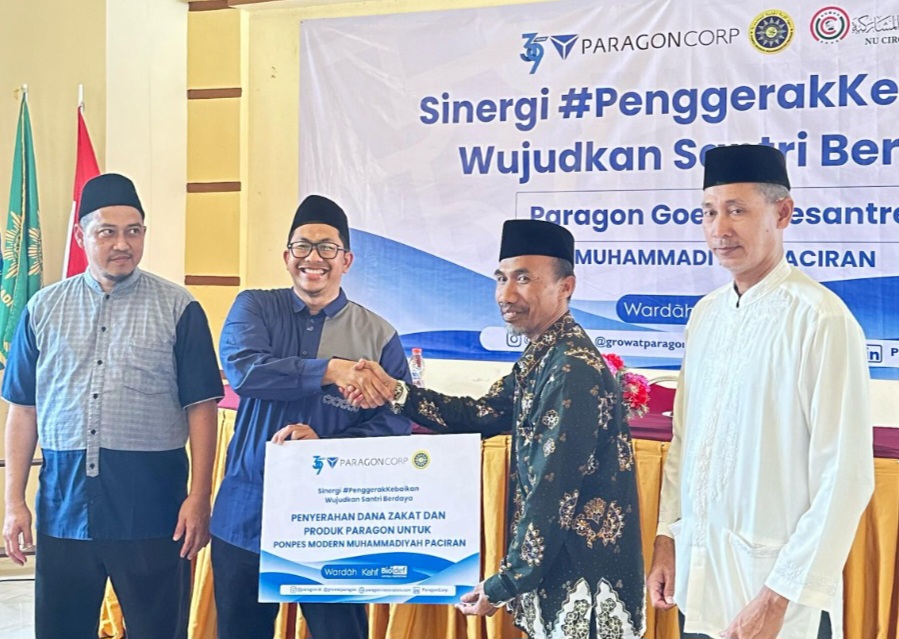 Paragon Dorong Potensi Santri di 39 Pondok Pesantren di Indonesia.