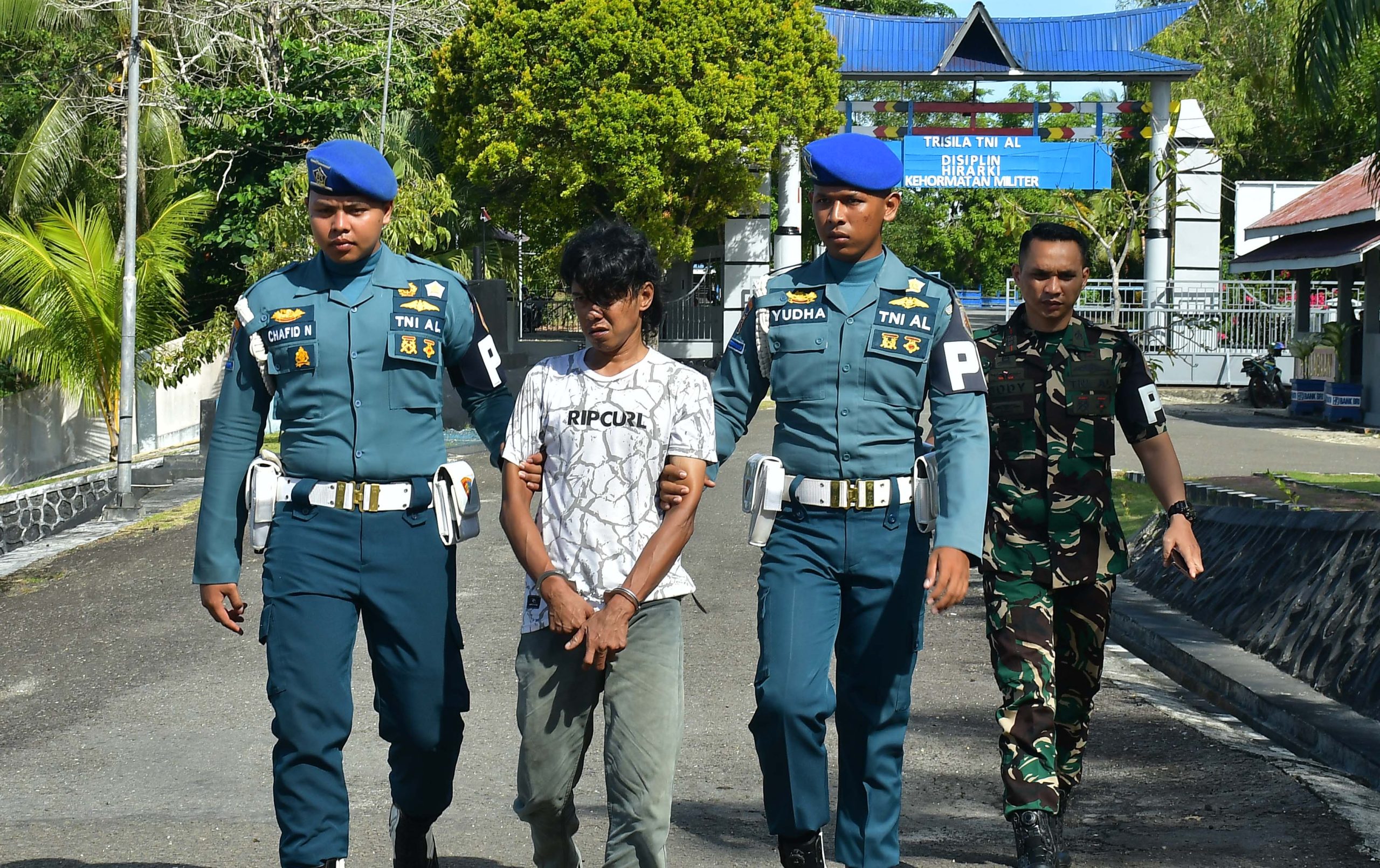 Satgas TNI AL Nunukan Kembali Gagalkan Penyelundupan Narkoba Jaringan Internasional.