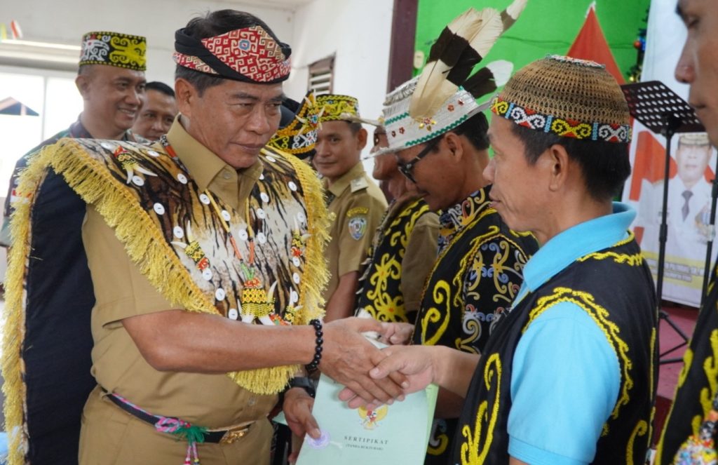 Pemprov Kaltara memfasilitasi penerbitan sertifikat tanah masyarakat di wilayah perbatasan beberapa waktu lalu