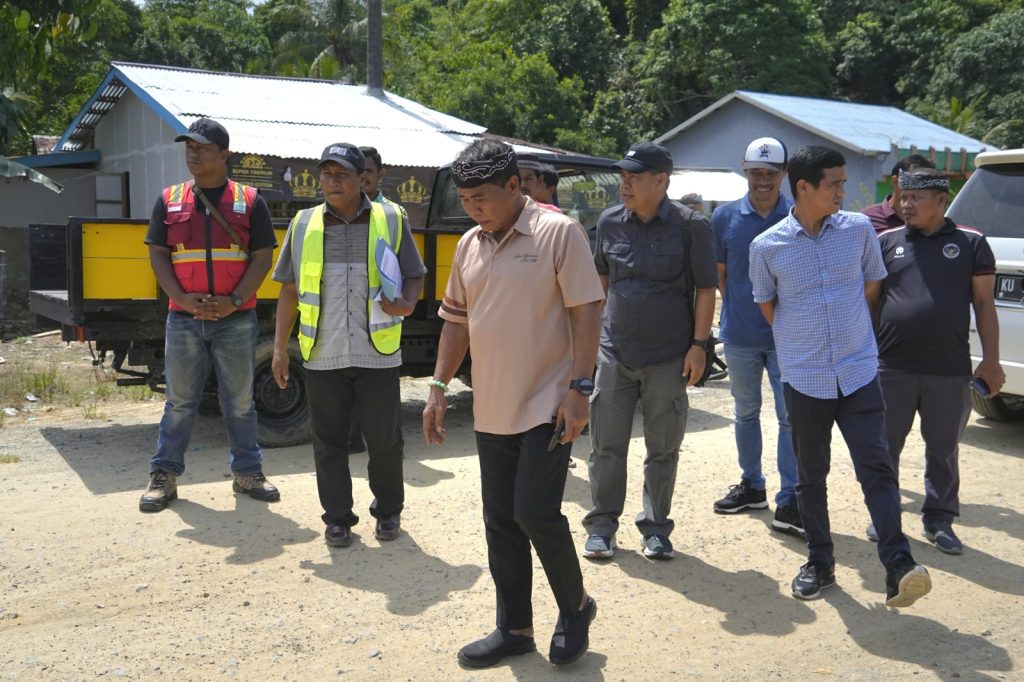 Pembangunan Infrastuktur Di Nunukan jadi Atensi Gubernur.