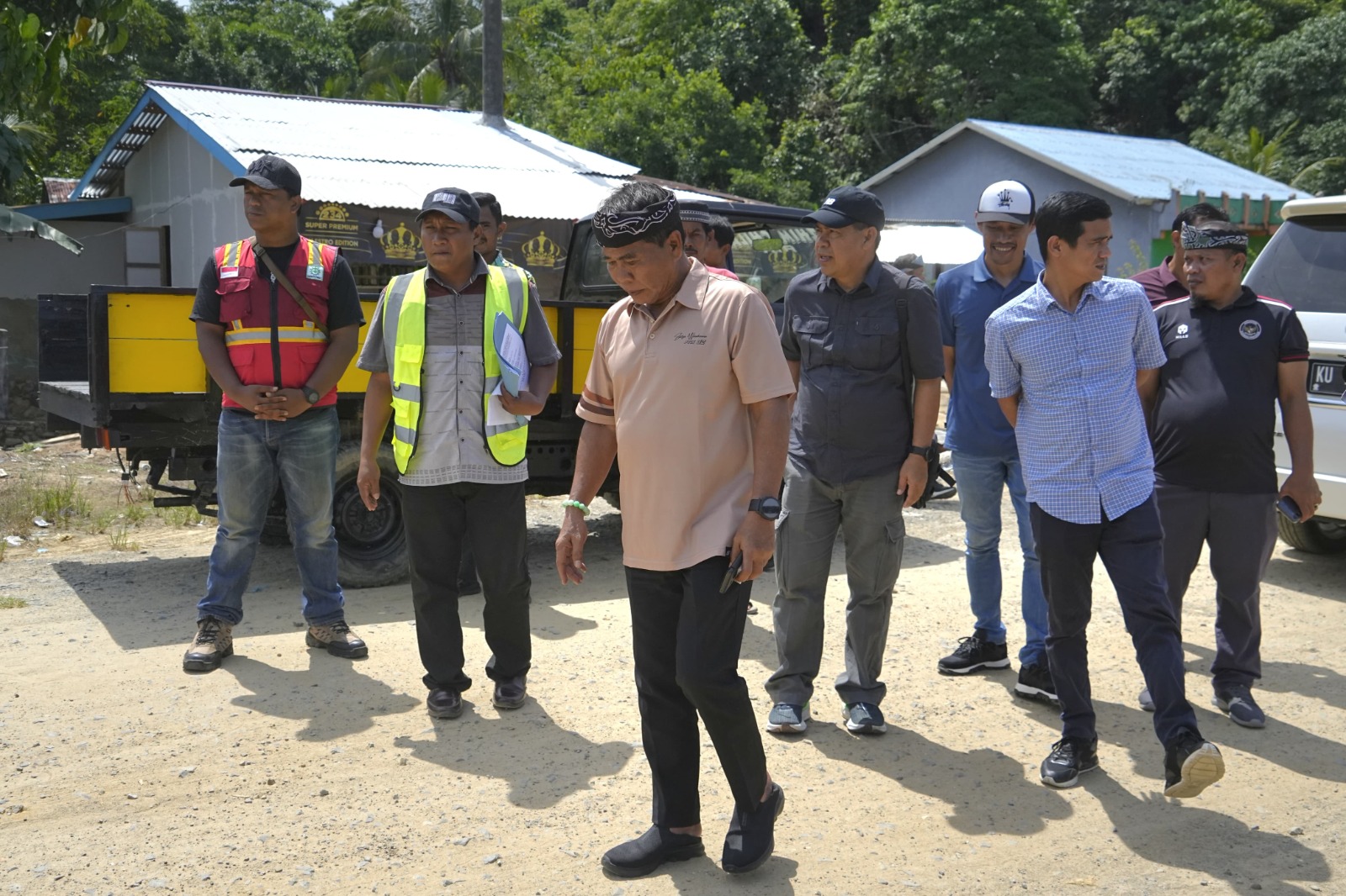 Pembangunan Infrastuktur Di Nunukan jadi Atensi Gubernur.