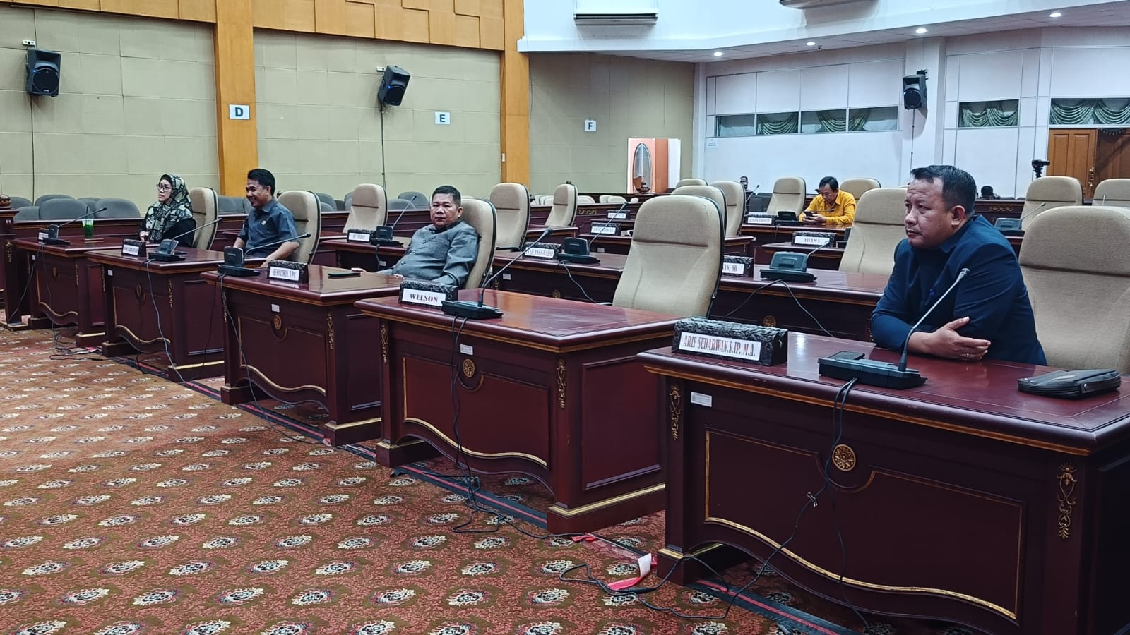 Rapat Paripurna Penetapan Panitia Khusus Penyelesaian Rumah Jabatan Bupati Nunukan.