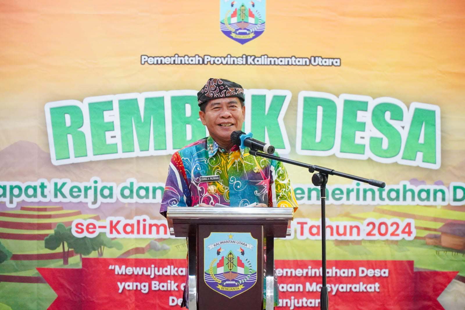 Gubernur Kaltara Tekankan Pentingnya Tata Kelola Desa yang Baik untuk Pembangunan Berkelanjutan.