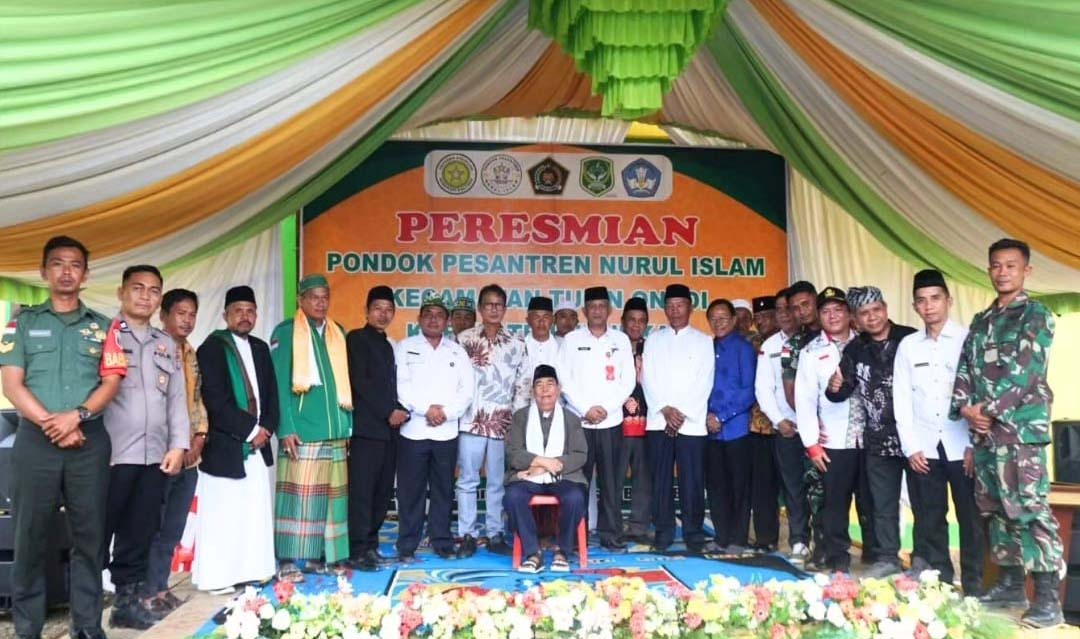 Asisten Administrasi Umum Hadiri Peresmian Pondok Pesantren Nurul Islam di Tulin Onsoi.