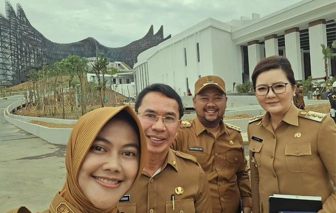 Bupati Laura Hadiri Pengarahan Presiden Joko Widodo Di IKN.