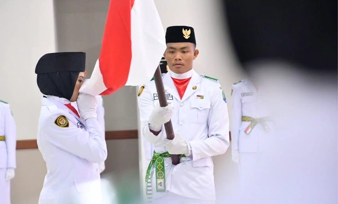 PASKIBRAKA Nunukan 2024 Resmi Dikukuhkan.