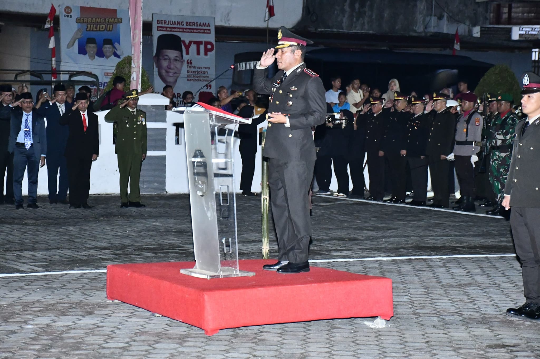 Malam Penuh Refleksi, Renungan Suci HUT RI Ke -79 Di Nunukan.