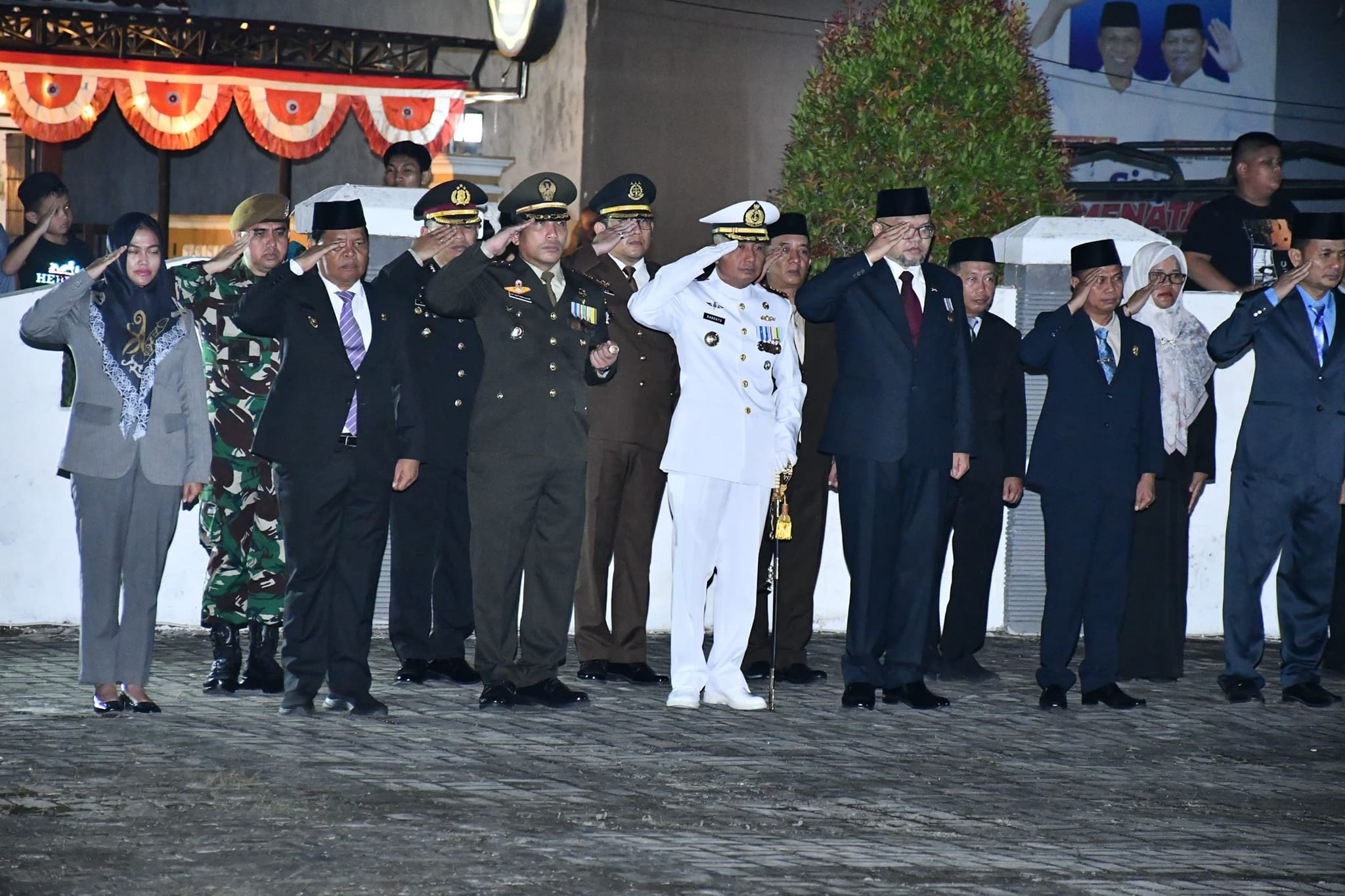 Malam Penuh Refleksi, Renungan Suci HUT RI Ke -79 Di Nunukan.