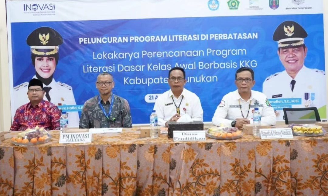 Lokakarya Perencanaan Program Literasi Dasar Kelas Awal Berbasis KKG di Nunukan Resmi Dibuka.