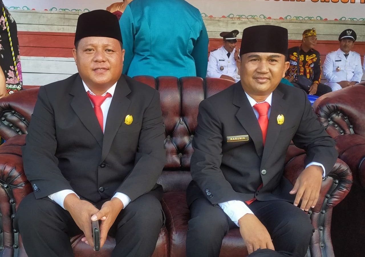 Anggota DPRD Nunukan Dari Daerah Pemilihan Empat Kabupaten Nunukan, Maradona Dan Karunia.