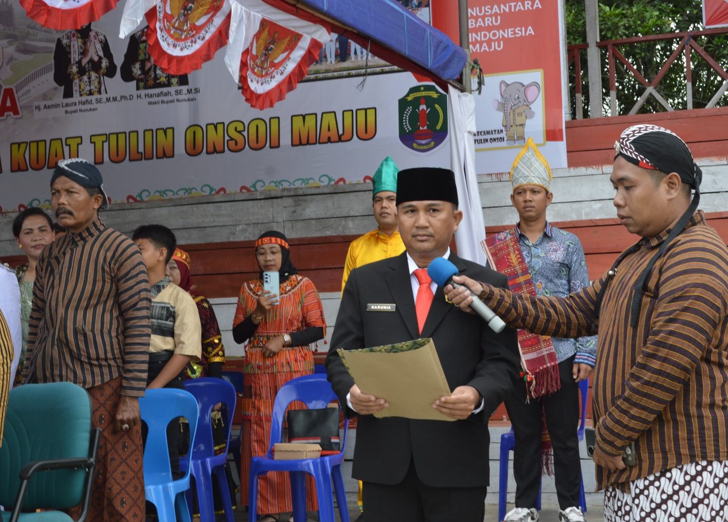 Peringatan HUT RI ke 79, Bangkitkan Nasionalisme Di Tulin Onsoi Nunukan.