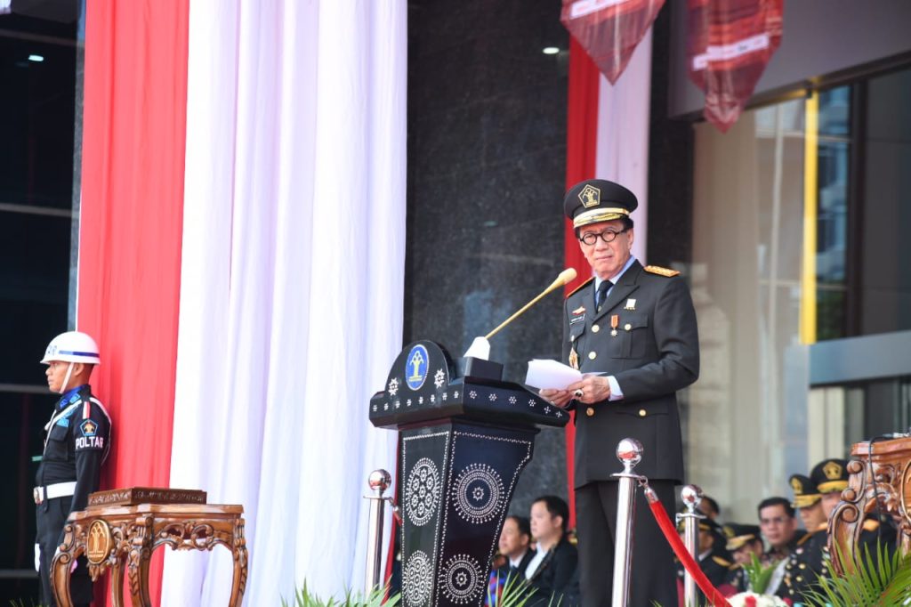 Menteri Hukum dan Hak Asasi Manusia (Menkumham) Yasonna H. Laoly