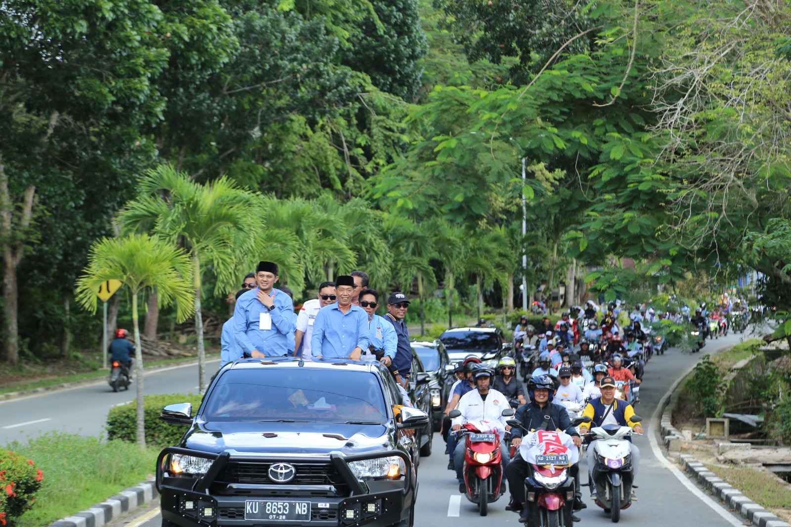 Ribuan Pendukung Padati Deklarasi GAAS, Nunukan Menuju Masa Depan Lebih Maju.