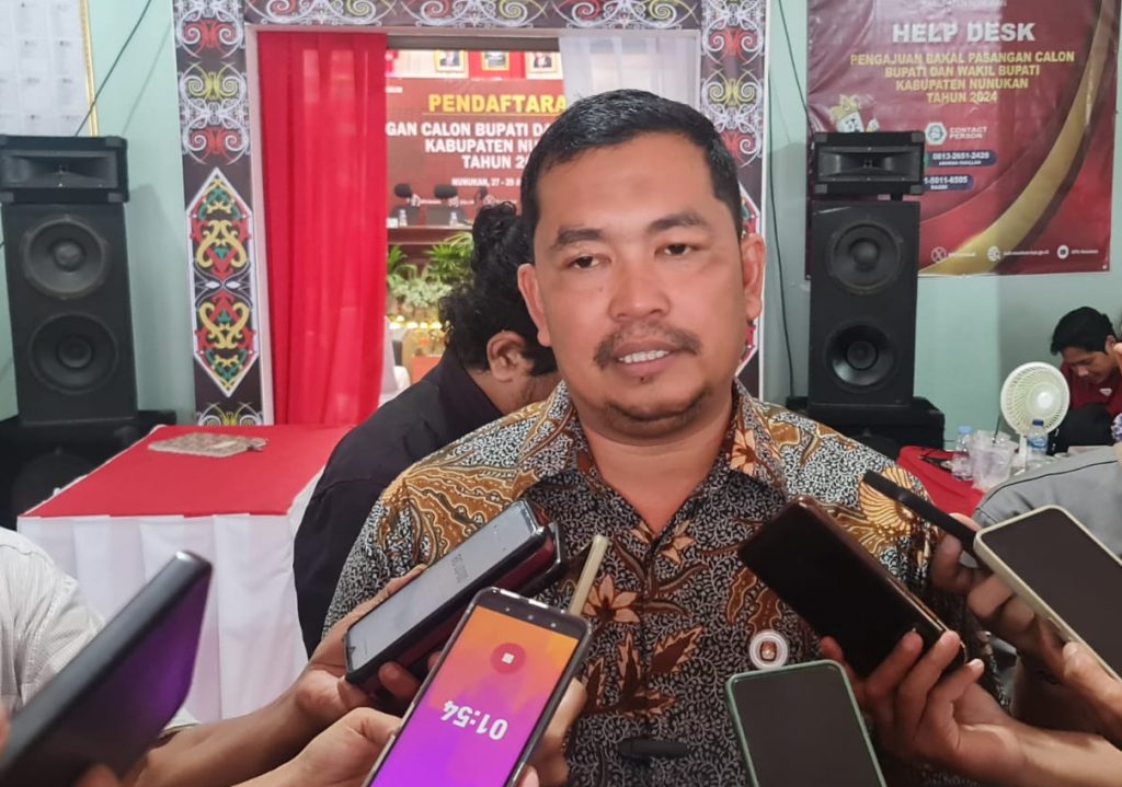 Komisioner KPU Nunukan, Devisi Teknis Penyelenggara Pemilu, Rahman SE