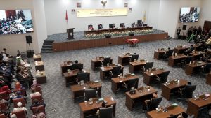 Suasana Pelatikan Anggota DPRD Provinsi Kalimantan Utara