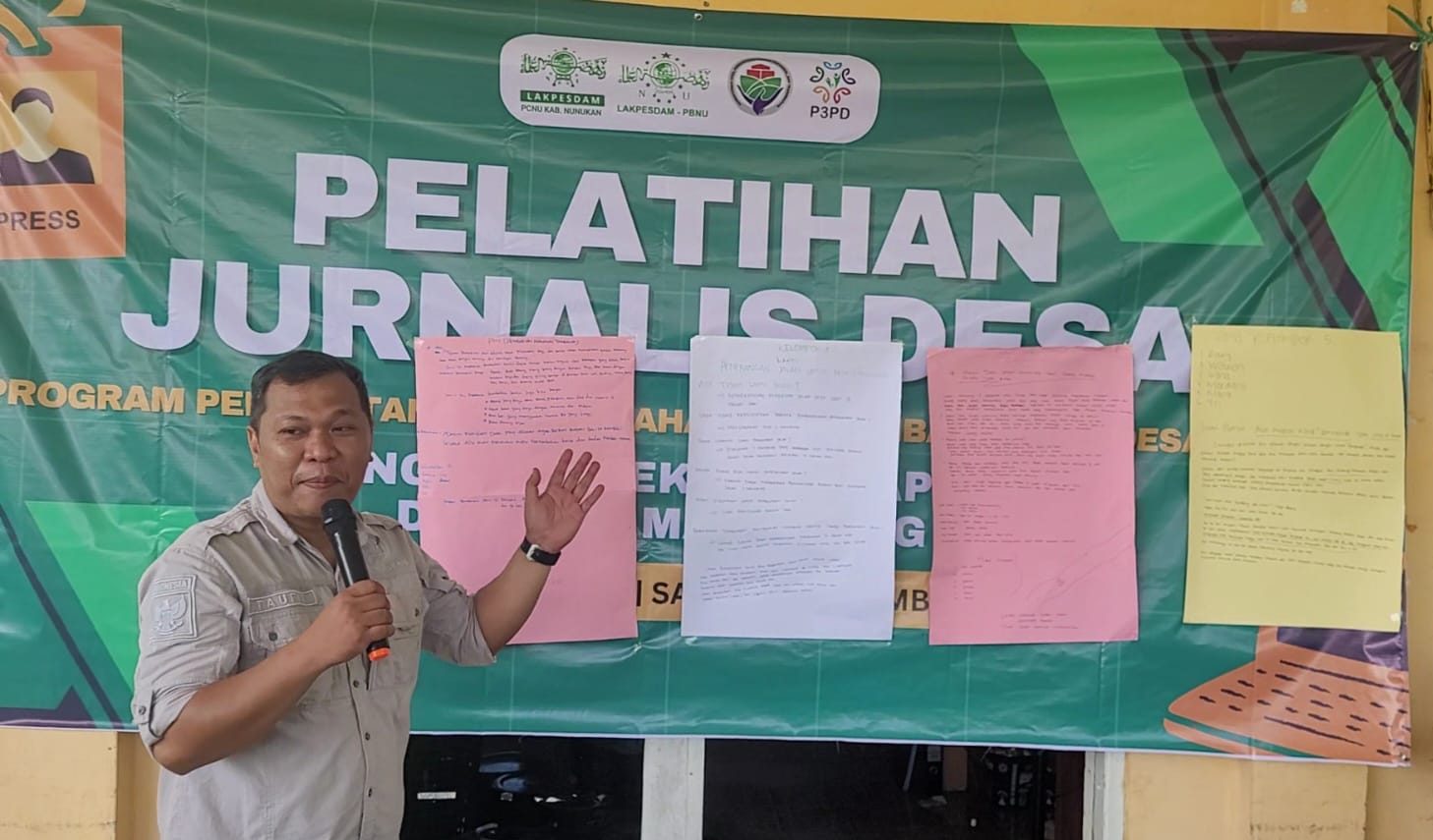 Diklat Jurnalis Desa, Upaya Lakpesdam dan PWI Nunukan Perkuat Informasi Desa