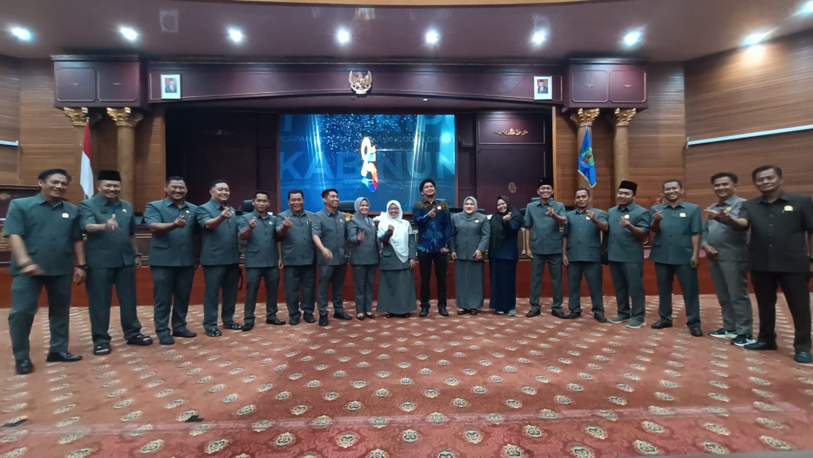 Rapat Paripurna Umumkan Unsur Pimpinan DPRD Nunukan Masa Jabatan 2024-2029