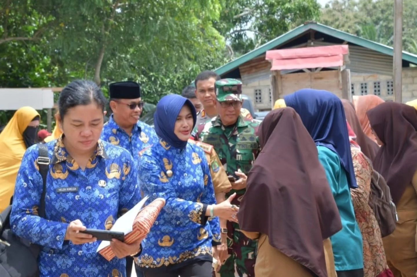 Resmikan SDN 003 Sebatik Utara, Bupati Nunukan Komitmen Tingkatkan Fasilitas Sekolah