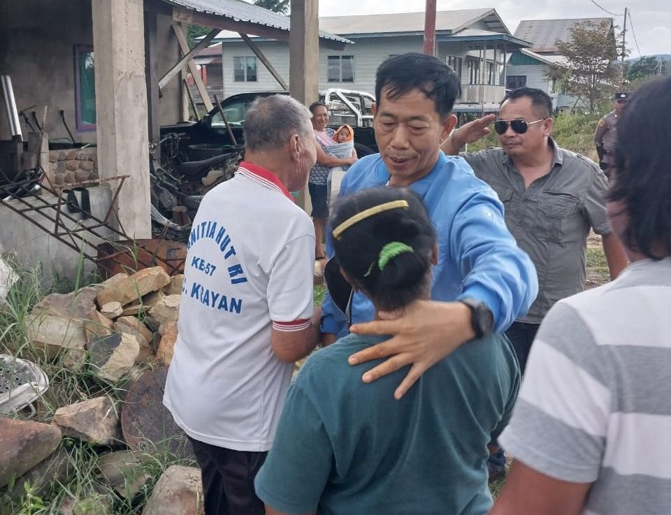 Sapa Masyarakat Krayan, Serfianus Sosialisasikan Program Unggulan GAAS Untuk Nunukan Lebih Maju