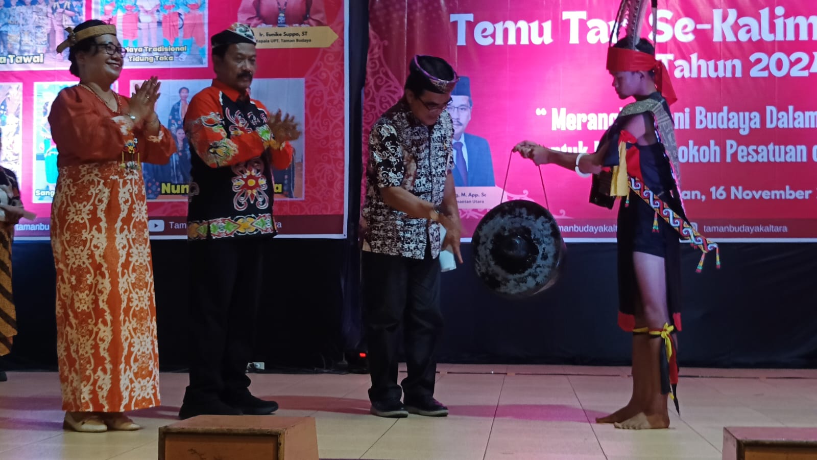 Dukung Budaya Lokal, Sekprov Kaltara Buka Temu Seni Tari 2024 Di Nunukan