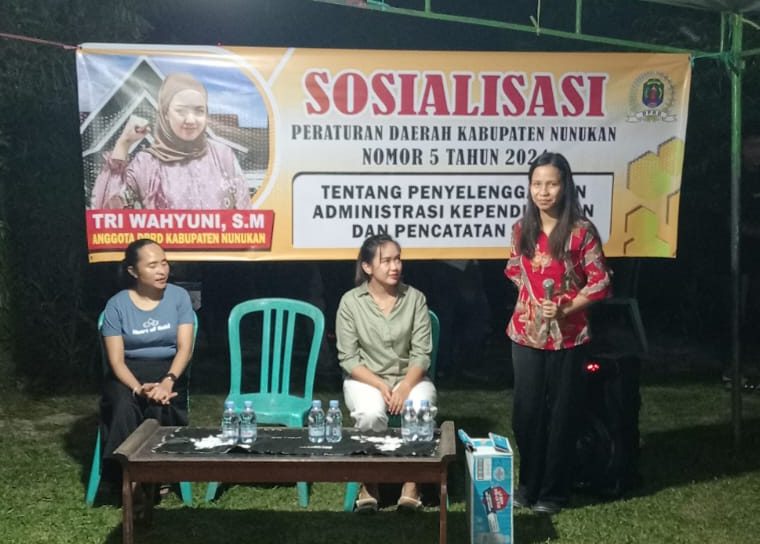 Sosialisasi Perda No. 5 Tahun 2024: Triwahyuni Harapkan Warga Nunukan Tak Lagi Khawatir Biaya Administrasi