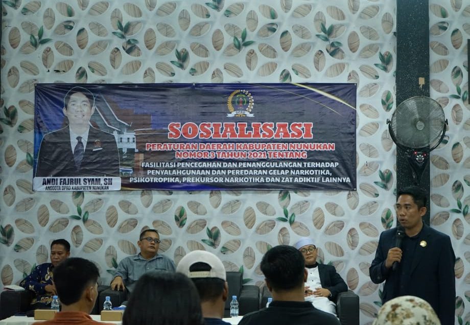 Andi Fajrul Syam Dorong Masyarakat Berpartisipasi Aktif Perang Melawan Narkoba