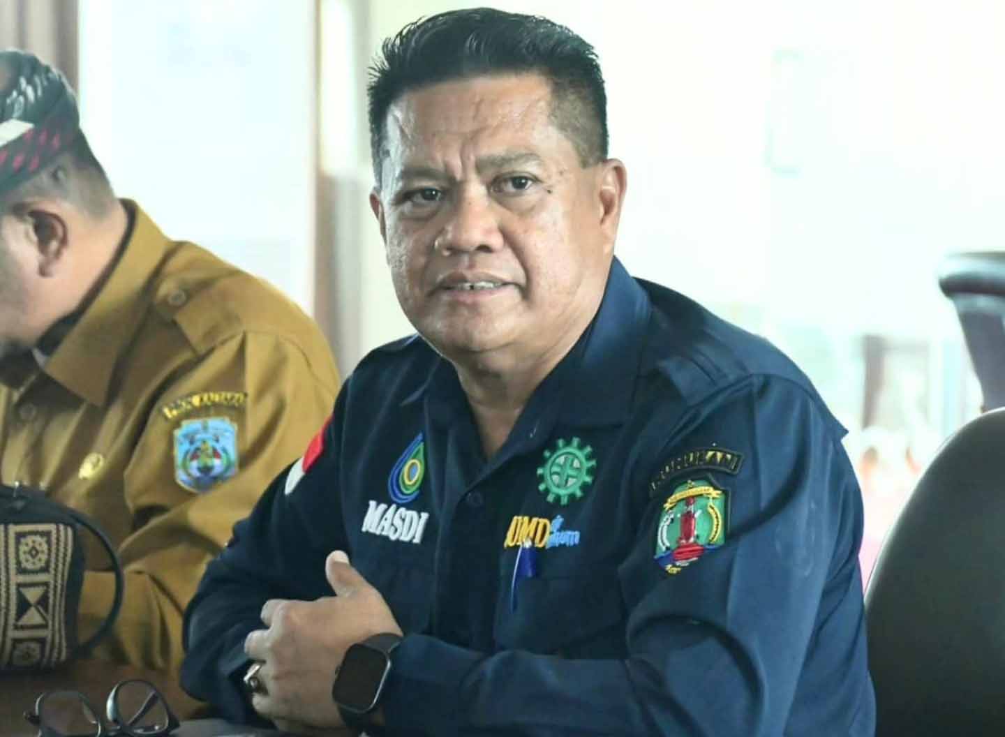 Direktur PDAM Tirta Taka Nunukan, Masdi, SE